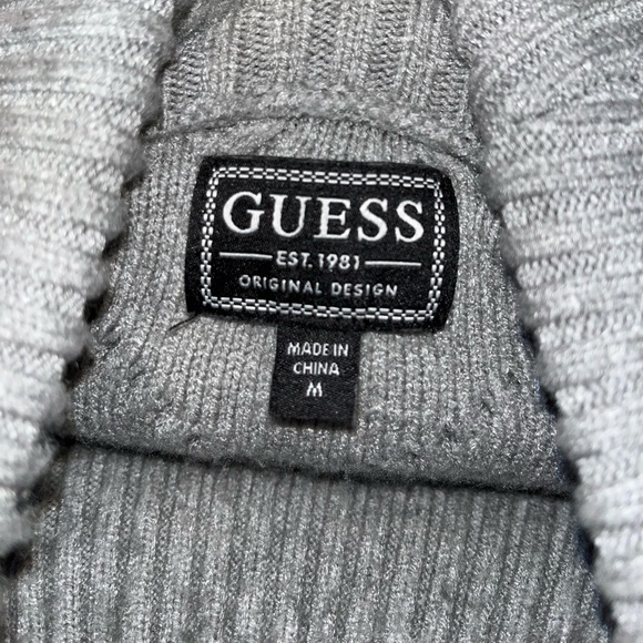 GUESS Mock Neck Sweater - Picture 3 of 6
